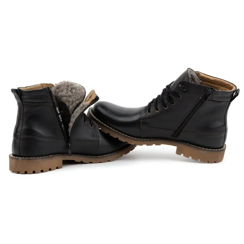 Mario Pala Black winter boots 754