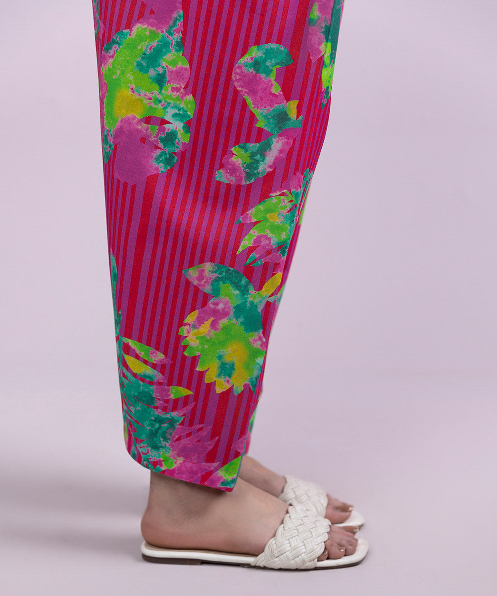 Printed Cambric Shalwar