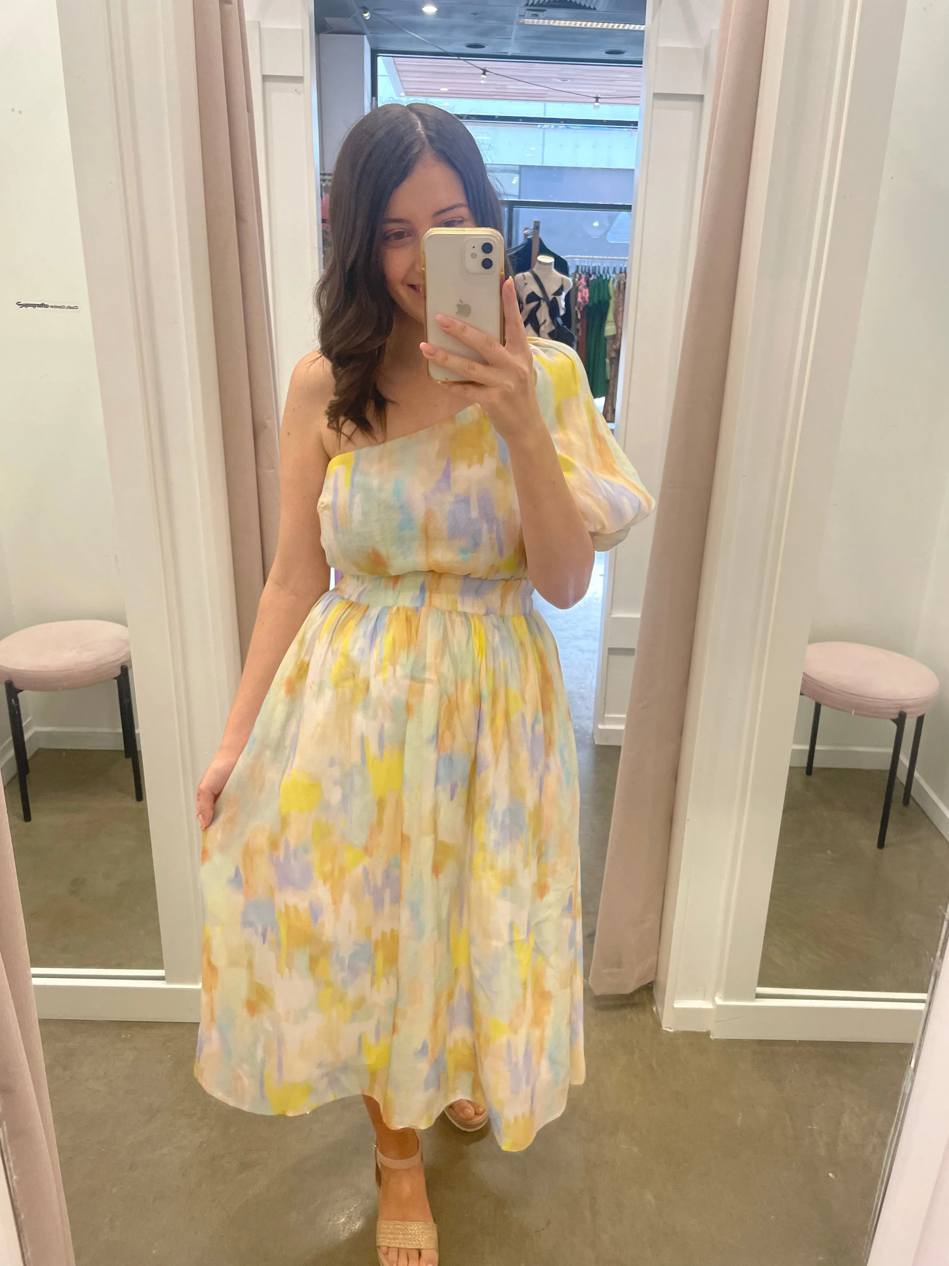 Quinn Dress (Pastel Multi)