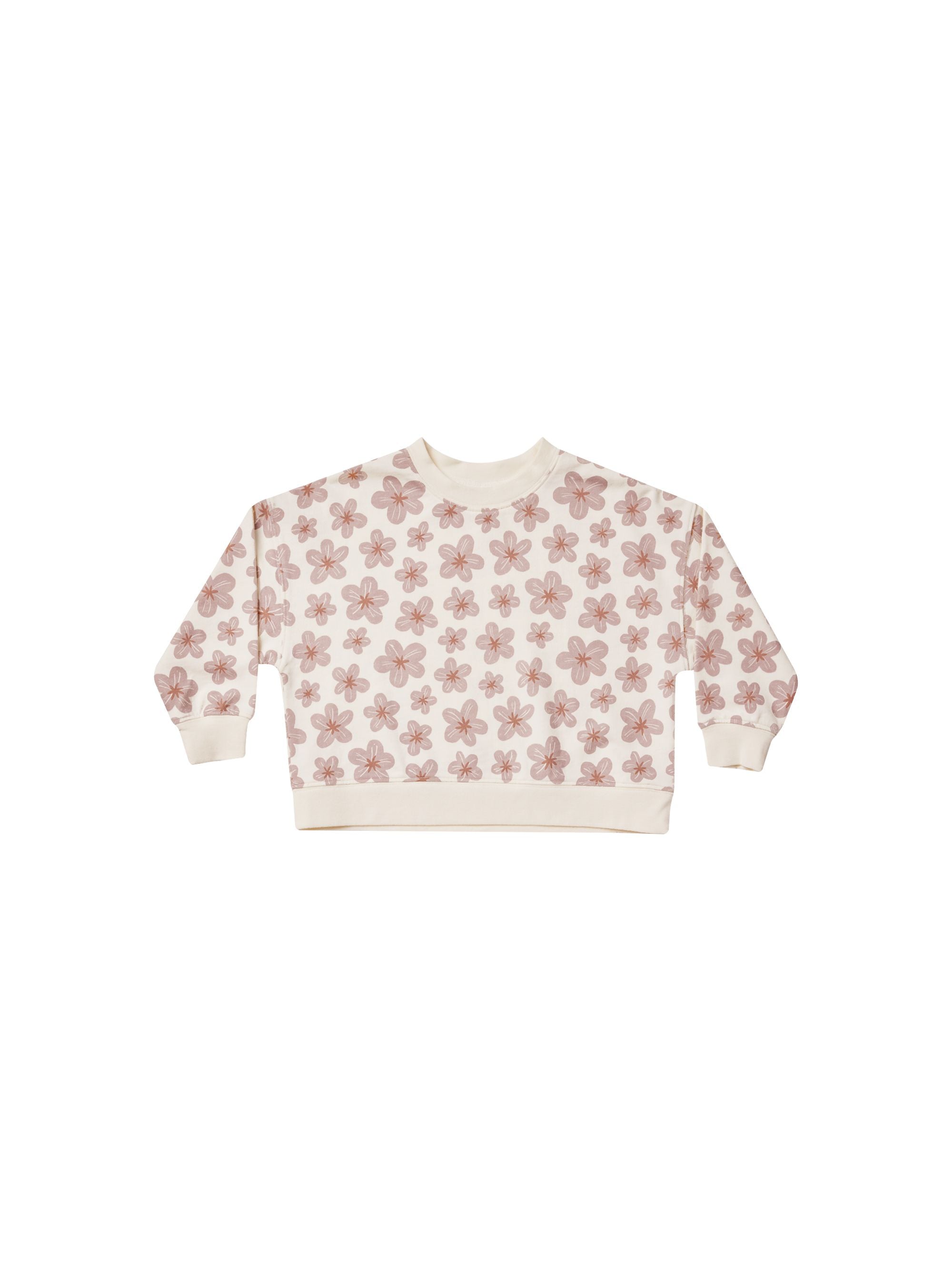 Rylee & Cru - Hibiscus Boxy Pullover