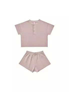 Rylee & Cru - Mauve Summer Waffle Set