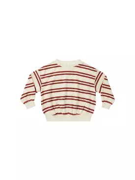 Rylee & Cru - Red Stripe Sweatshirt