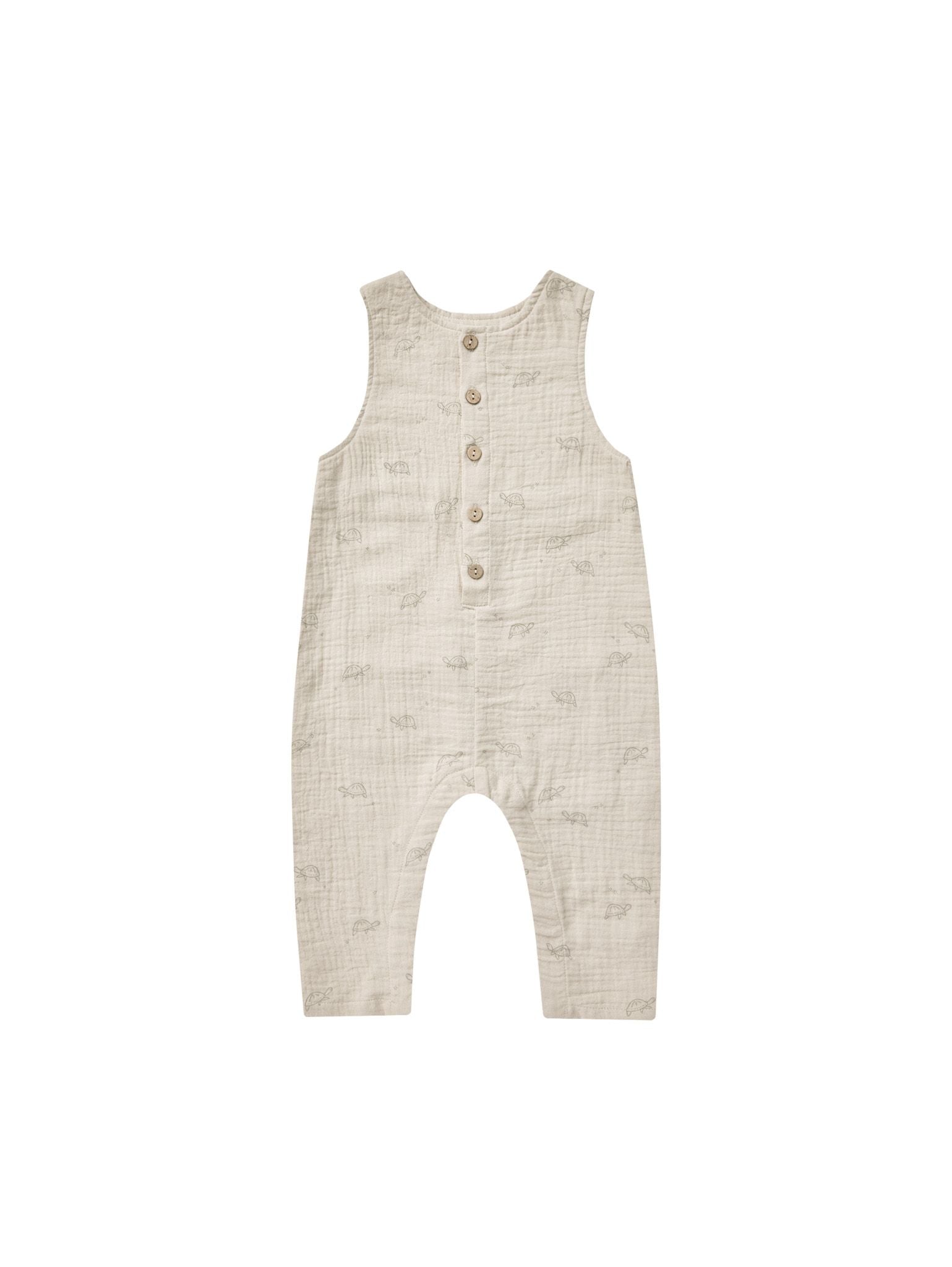 Rylee & Cru - Turtles Button Jumpsuit