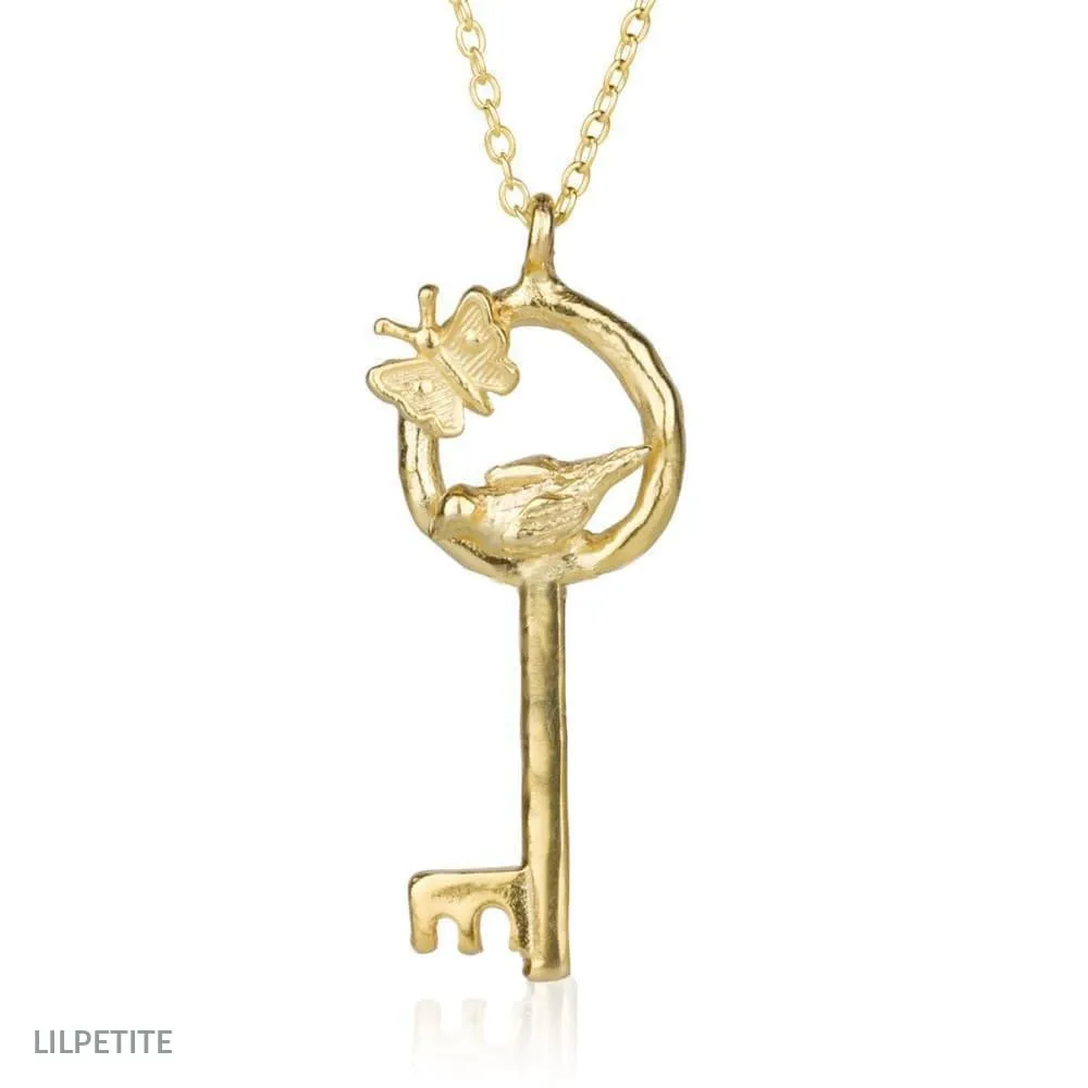 Secret Garden Key Necklace