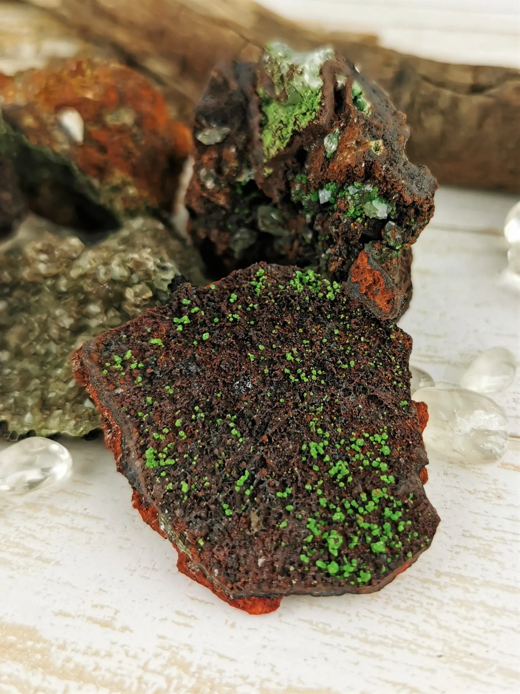 Small Conichalcite Specimens