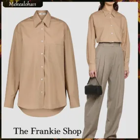 The Frankie Shop  |Casual Style Long Sleeves Plain Cotton Medium Office Style