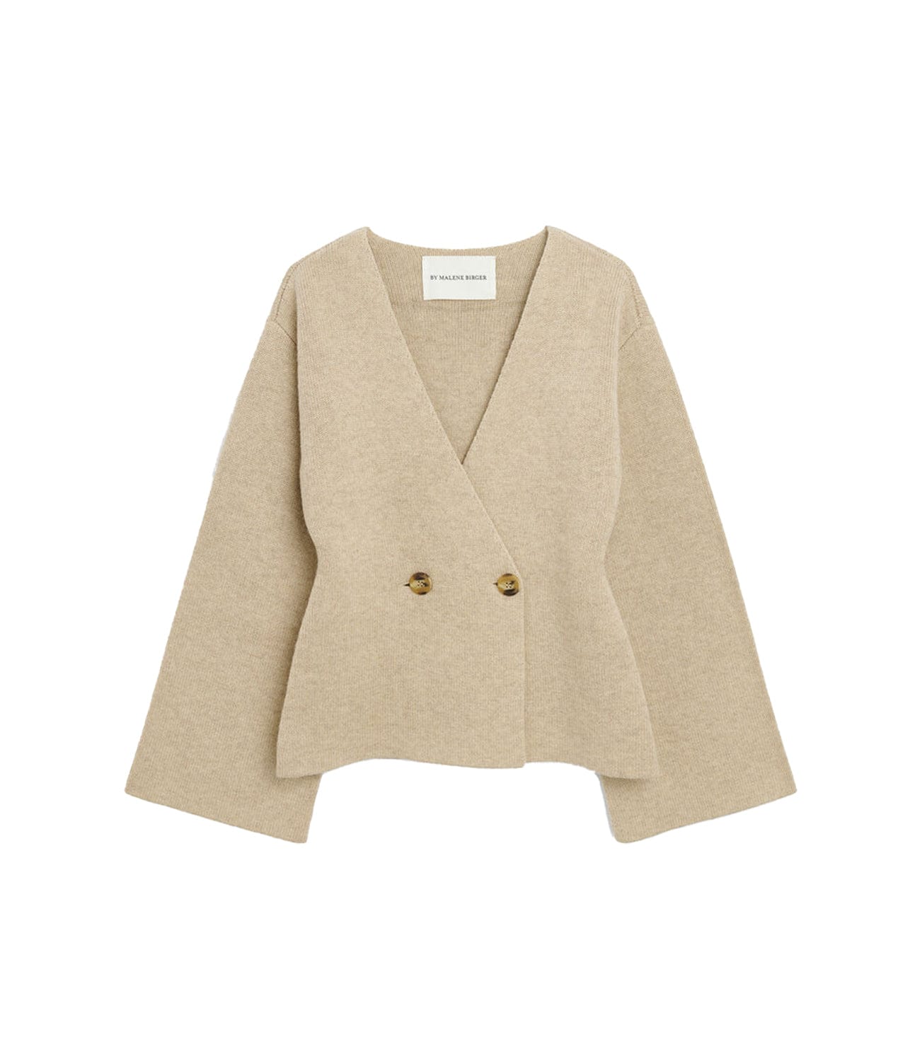 TINLEY CARDIGAN- TWILL BEIGE