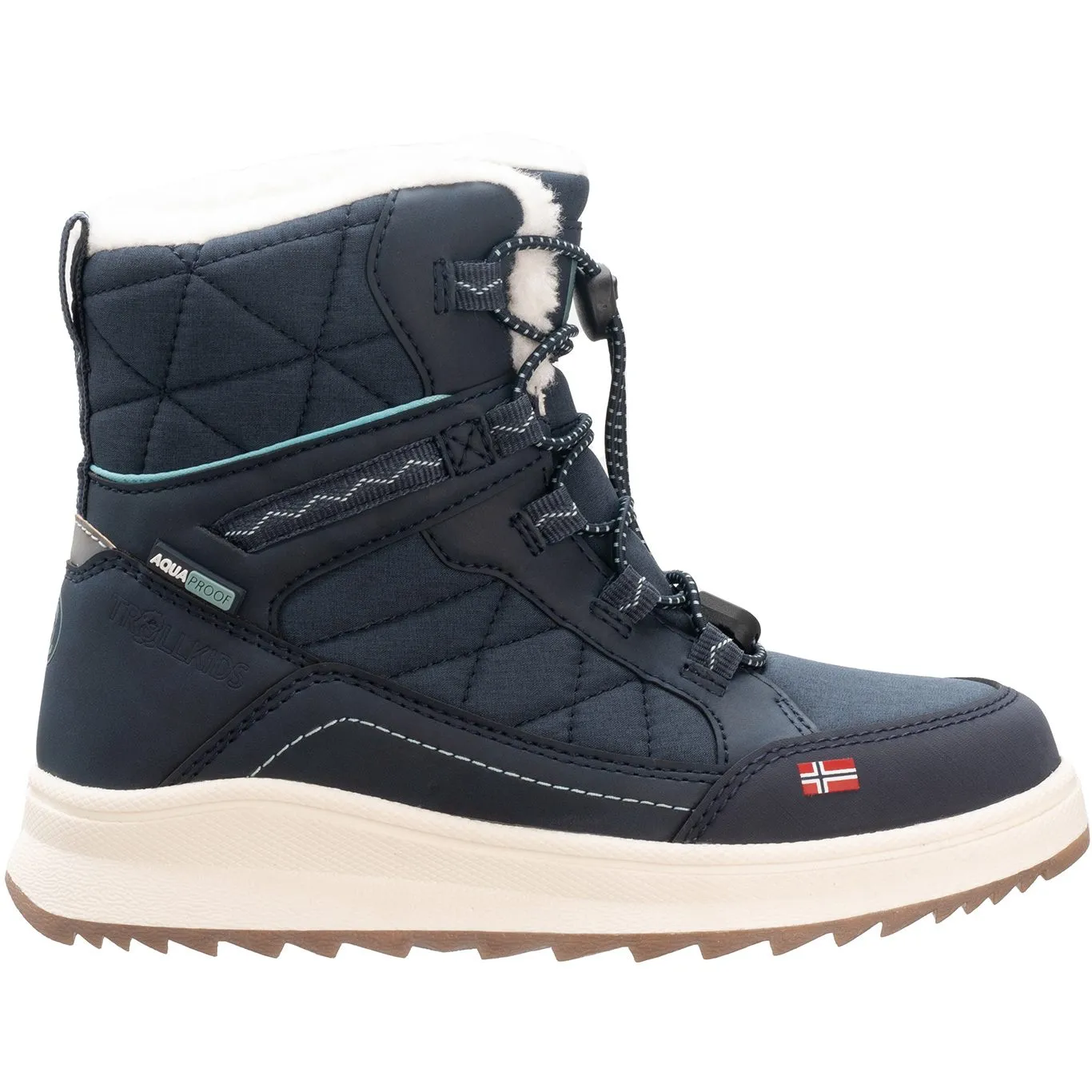 Trollkids - Arendal Winter Boots Girls navy