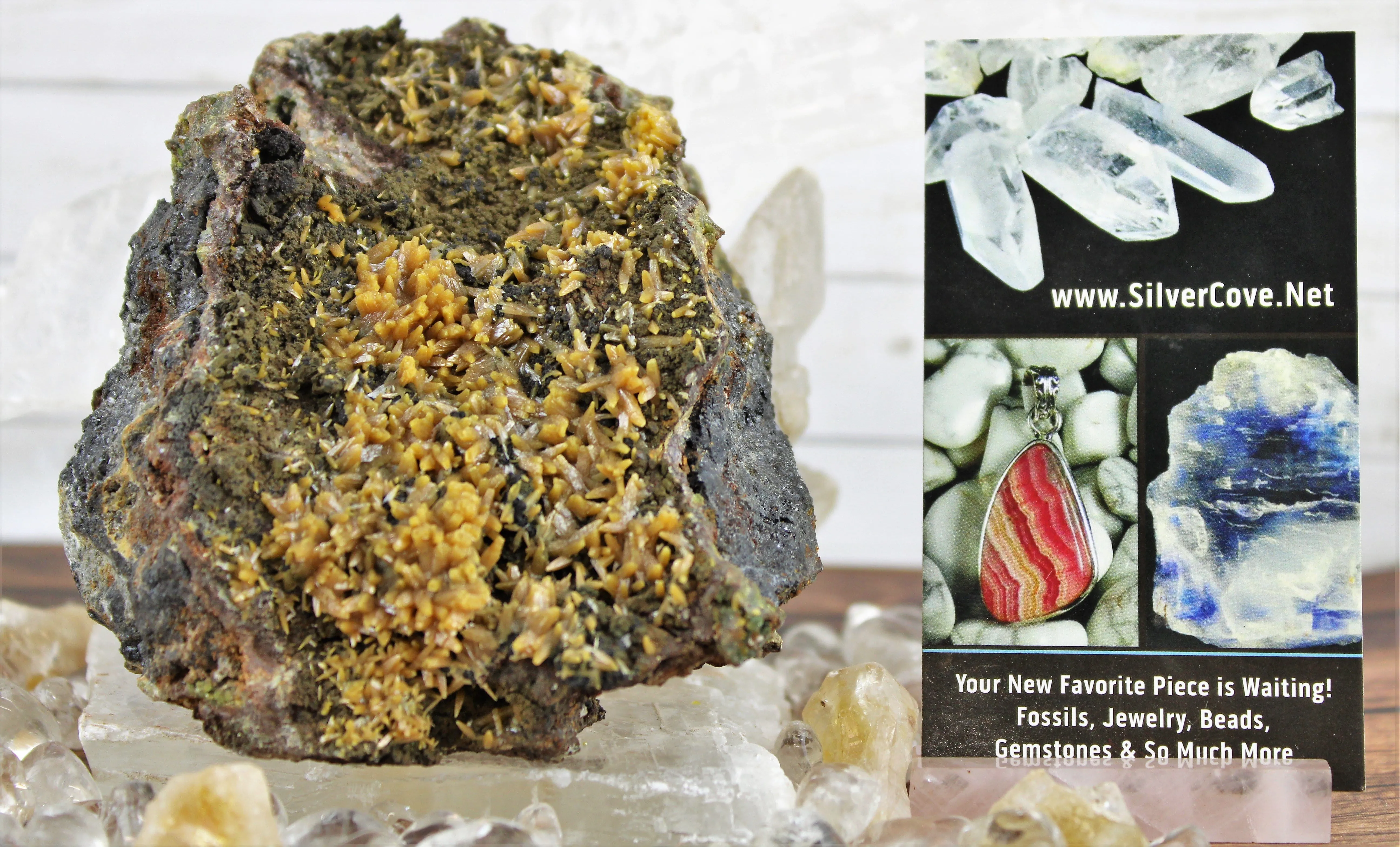 Wulfenite Specimens in Matrix